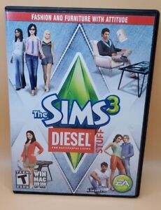 The Sims 3 DIESEL Stuff WIN MAC PC Game Expansion Pack 2012 Complete 
