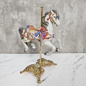 Statuina Lefton Carousel American Spirit Heartland Horse edizione limitata #1819/3500 - Foto 1 di 16