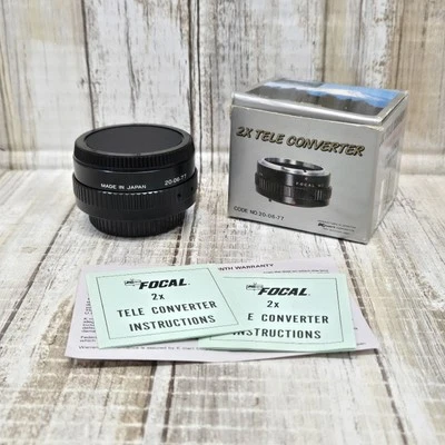 Tele convertidor focal 2X para cámara 20-06-77 Foto 1 de 4