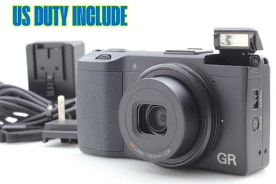 Shot702[ Top MINT ] Ricoh GR 16.2MP Digital Camera w/18.3mm f2.8 Lens From JAPAN - Image 1 of 4