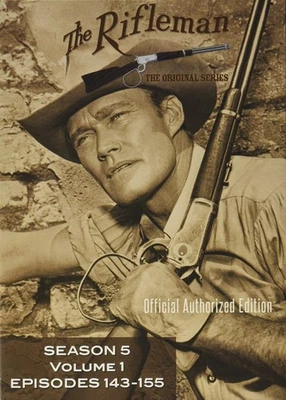 The Rifleman: Season 5 Volume 1 (DVD) Chuck Connors Johnny Crawford (US IMPORT) - Image 1 of 3