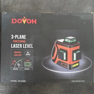 Brand New Dovoh H3-360G High Visibility Outdoor Heavy Duty Plane Laser Level - Picture 1 of 6