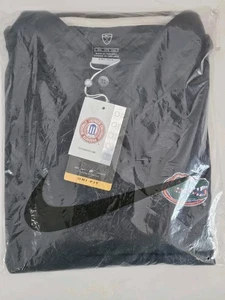 Nike Dri Fit Polo Shirt Men's Logo Size 3XL Black Button Short Sleeve Gator - Picture 1 of 2