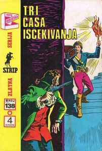 KOMADANT MARK (ZLATNA SERIJA #138) 1972 Vintage YUGOSLAVIAN COMIC - Picture 1 of 2