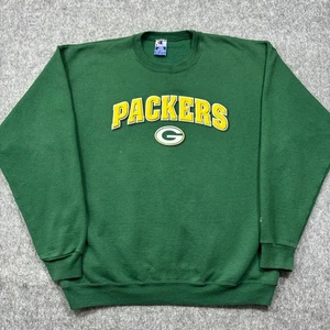 Vintage Champion Green Bay Packers Sweatshirt Adult Large NFL Football Pullover - Picture 1 of 12