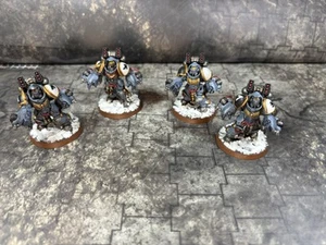 Warhammer 40k Primaris Space Wolves Aggressors 4x Painted (#178) - Picture 1 of 9