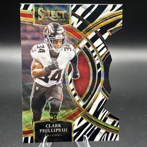 Clark Phillips III #109 Zebra Die Cut 2023 Panini Select Case Hit - Bild 1 von 2