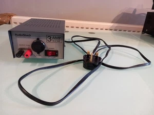 radioshack 13.8v power supply 3 amp for cb radio see description - Zdjęcie 1 z 15