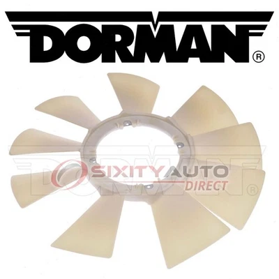 Dorman Engine Cooling Fan Blade for 2011-2016 GMC Sierra 2500 HD 6.6L V8 xi Foto 1 de 4