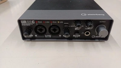 Steinberg UR22C USB 3.0 Audio Interface 2x2 Recording MIDI I/O for PC Mac iOS-JP - Image 1 of 4