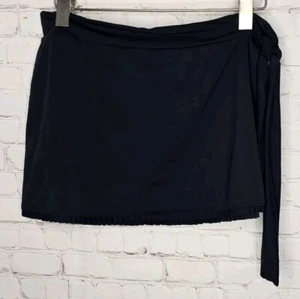 Anne Cole Collection Navy Blue Swim Skirt Cover Up Women Sz S Small Stretch Mini - Picture 1 of 5