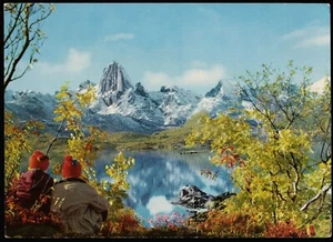 Vesteralen Facing The Mountain Raeka Norway Postcard - Picture 1 of 2