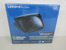 LINKSYS By Cisco Wireless G Broadband Router Model WRT54G2 Wi-Fi-New & Sealed