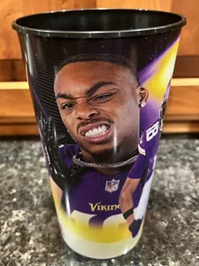 Minnesota Vikings Justin Jefferson US Bank Stadium Souvenir 32 oz Soda Cup - Picture 1 of 6