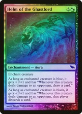 Helm of the Ghastlord FOIL Shadowmoor NM Blue Black Common MAGIC CARD ABUGames