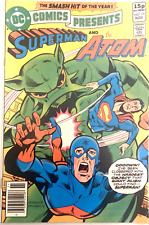 DC COMICS PRESENTS # 15.SUPERMAN & ATOM. NOVEMBER 1979.  VFN- 7.5