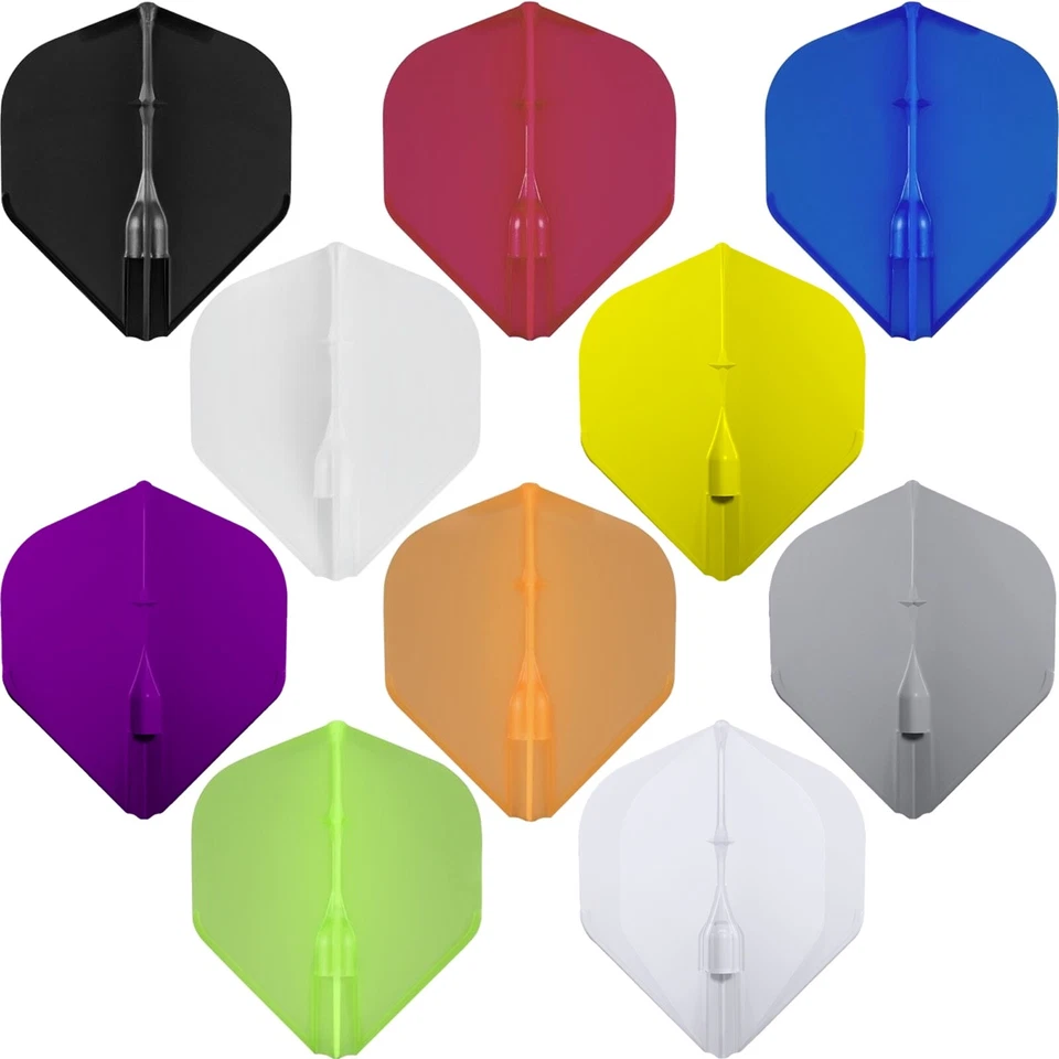 L Style Dart Flights EZ Integrated Champagne Ring Standard Shape Plain Colours - Image 1 of 1