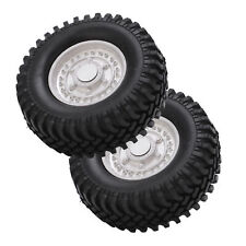 1.9 RC Wheels 1/10 Beadlock Wheels Tires Eco Friendly For SCX10 1/10 RC Cars ~^