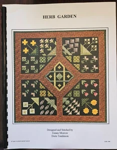 Herb Garden Needlepoint Instructions from Genny Morrow Designs Doris Tomlinson - Bild 1 von 2
