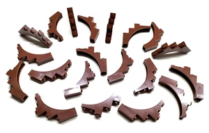 20x LEGO® Bogenstein / Baum / Ast / Arch / Burg 1 x 5 x 4 braun 2339 NEU - Bild 1 von 1