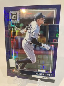 2022 Donruss Optic FOTL Purple  Pandora Prizm SP-AARON JUDGE /99 #156-YANKEES