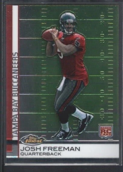 JOSH FREEMAN 2009 FINEST #61 RC ROOKIE TAMPA BAY BUCCANEERS BUCS $8 - Image 1 of 1