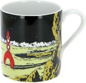Tim und Struppi-Tasse Die Mondrakete auf dem Mond Neu/OVP - Bild 1 von 3
