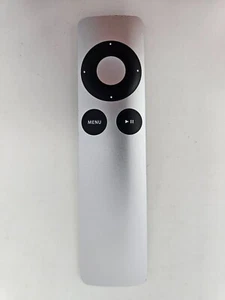 Genuine Apple TV Remote Control A1294 Silver 2nd 3rd Generation - Picture 1 of 3