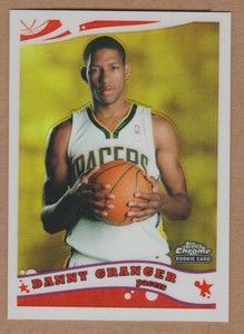 DANNY GRANGER 2005-06 Topps Chrome ROOKIE REFRACTOR #166 SP RC Parallel #860/999