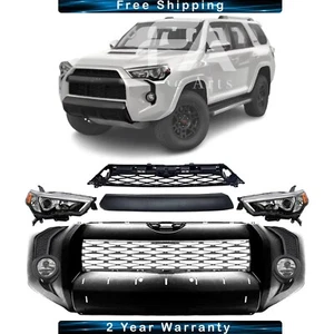 Front Bumper Cover Fascia & Grille Assembly For 2014-2023 Toyota 4Runner - Picture 1 of 15