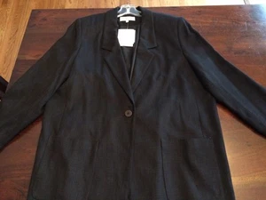 Blazer donna Essential nero marca Nordstrom taglia XL nuovo con etichette - Foto 1 di 4