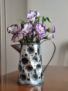 DIPAMKAR Leakproof Metal Vase for Flowers Milk Jug Vase Watering Can Vase - Picture 1 of 3