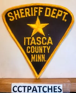 ITASCA COUNTY, MINNESOTA SHERIFF SHOULDER PATCH MN - Picture 1 of 2