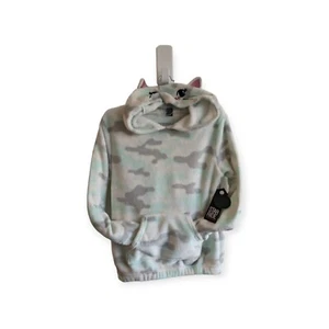 Star Ride Camo Cat Hoodie Soft & Cozy Girls Size M - Picture 1 of 7