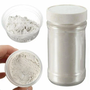 100 g 400Grit Brillo Perla Pigmento Polvo Plata Metal Brillante Pintura Brillante Hágalo usted mismo - Imagen 1 de 6