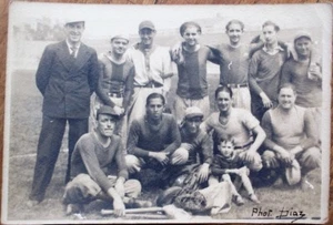 Barcelona, Spain Catalian Baseball Team Against North Americans 1933 Photograph - Picture 1 of 1
