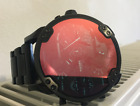 diesel dz7395 opalizująca tarcza czarna s/stal ip quad zone chronograf zegarek męski