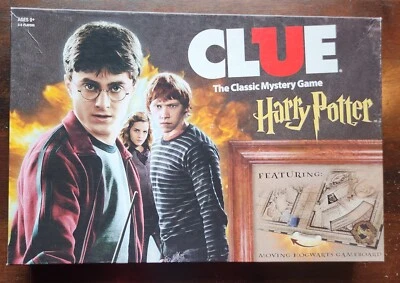 Clue Harry Potter Edition Parker Brothers 2016 100% Complete Board Game Family - Image 1 of 4