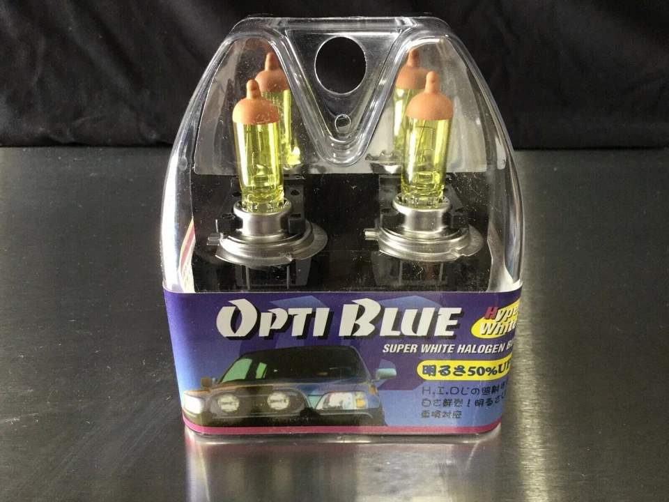 Yellow Light H7 Headlight lamp bulb 2pcs - Image 1 of 1