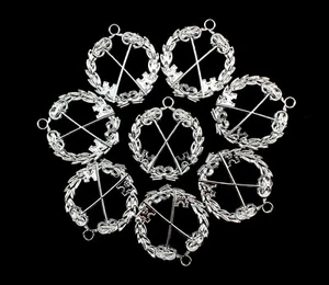 Masonic Collar Grand Treasurer KEY Jewel SILVER Freemason Mason - Picture 1 of 2