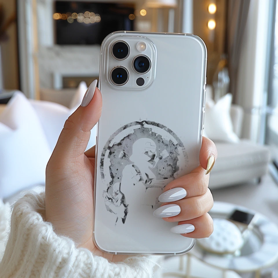 Retro Star Wars Stormtrooper Silhouette Portrai Galaxys Phone Case AC749 — 第 1/1 张图片