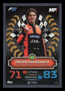 2023 Topps Turbo Attax F1 #308 Felipe Drugovich - Picture 1 of 2