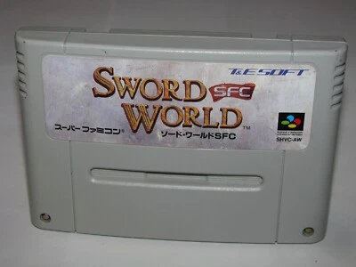 Sword World SFC Super Famicom SFC Japan import US Seller - Image 1 of 2