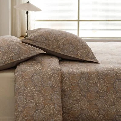 Funda nórdica de algodón egipcio tamaño queen tejido satén, edredón boho suave sedoso co... Foto 1 de 4