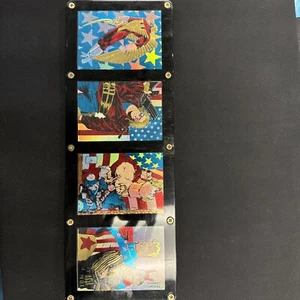 1993 Dynamic The Creators Universe All American Family Super Dimension Set 1-4 - Picture 1 of 5