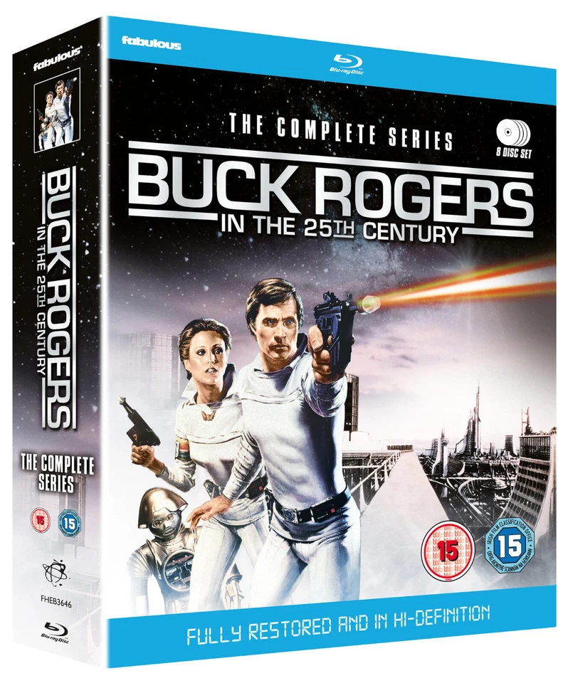 Buck Rogers In The 25th Century The Complete Series Blu-ray Official UK Release - Image 1 of 1