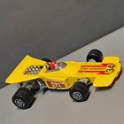 Matchbox Formula 1 Car K 34 Speed Kings Yellow Racing Speed Toy Vintage 1971 70S