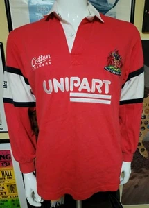Vintage Gloucester RFC Langarm Rugby Trikot Shirt Small 2000-2001 Kit SCHÖN - Bild 1 von 7
