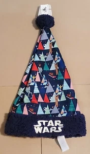 Disney Parks 2021 Exclusive Christmas Star Wars Adjustable Santa Hat, New + Tags - Picture 1 of 4