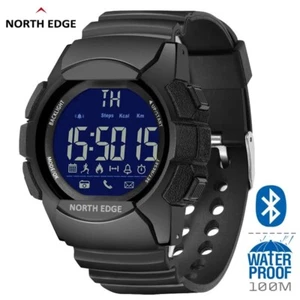 Men's Watch Military Water Resistant 100M NORTH EDGE Sport Watch Army Led - Picture 1 of 6
